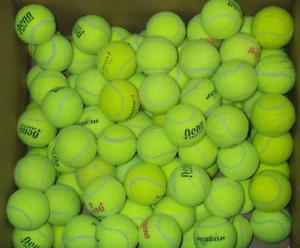 100 USED TENNIS BALLS - Excellent condtiton. Good for practice