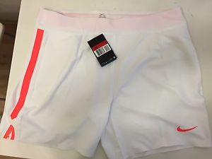 New Roger Federer Nadal 7" 2015 Tennis Nike Gladiator Shorts 644743-102 Rare