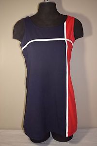 Wimbledon All England Lawn Tennis Brand Red, White, & Blue Tennis Dress - XL