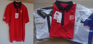 UNIQLO×Novak Djokovic Tennis Polo T-Shirt Men 2015 US Open XL 4colors F/S Japan