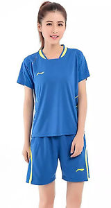 Women Tennis Badminton Jersey Sports Shirts Sportswear Set Bowling T-shirt Suit