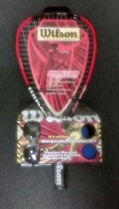 Wilson Starter Set-Clam Racquetball Pack (*B12610E)