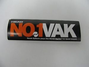 Lot of 20 Head Novak Djokovic Youtek IG Speed Stickers 6"x1 3/4" Free USA Ship