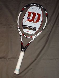 Wilson Five BLX 103 Tennis Racquet w/ FREE WILSON STRINGS