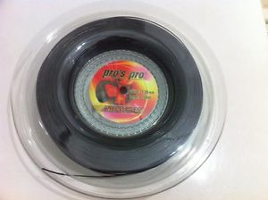 Pro's Pro Intense Heat tennis string reel 660 feet / 200m 1,25mm gauge black