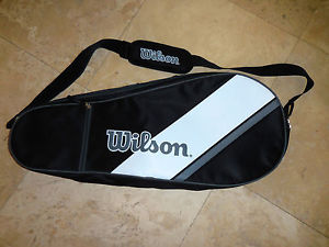 WILSON Tennis Racket COVER ONLY Carry Bag 28 1/4" Long ZIPPERED POUCH