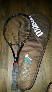 Wilson Tennis Racquet, Pro Staff 4.0 Hammer System, 4-1/2" Grip, Great Condition