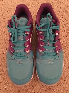 HEAD Womens Nitro Pro AQVI Tennis Shoes, Size 8 (Purple & Blue)