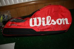 Wilson Tour Tennis Bag Thermoguard Red Double bag