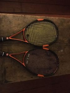 Pair Wilson H Hammer Tour Tennis Racquets 4 1/2 95