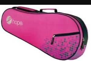 Wilson Hope Tennis Equipment Bag Pink Holds 3 Rackets Zip Pocket Strap New
