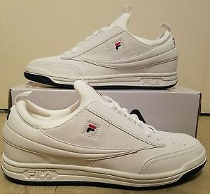 Fila Original Tennis Shoe 2.0 "Luminous Pack"  WHT/FNVY/FRED  Mens Size 9.5