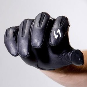 TWO (2) LEFT SMALL GEARBOX MOVEMENT RACQUETBALL GLOVES