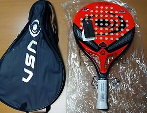 Última PALA + FUNDA PADEL VISION COVERT ORANGE NUEVA estrenar pack lote