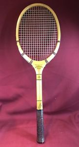 Henry G. Lee Dreadnought Driver Tennis Racquet Made In New York Wood Vintage
